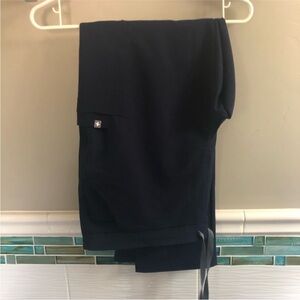 Figs L Navy Blue Yola scrub pants